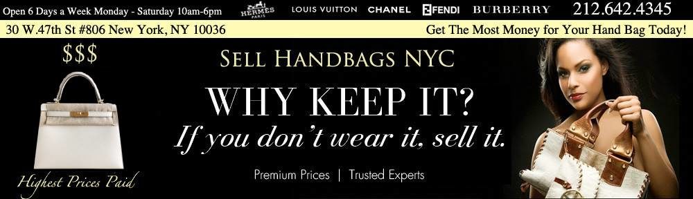Sell Handbags For Cash NYC